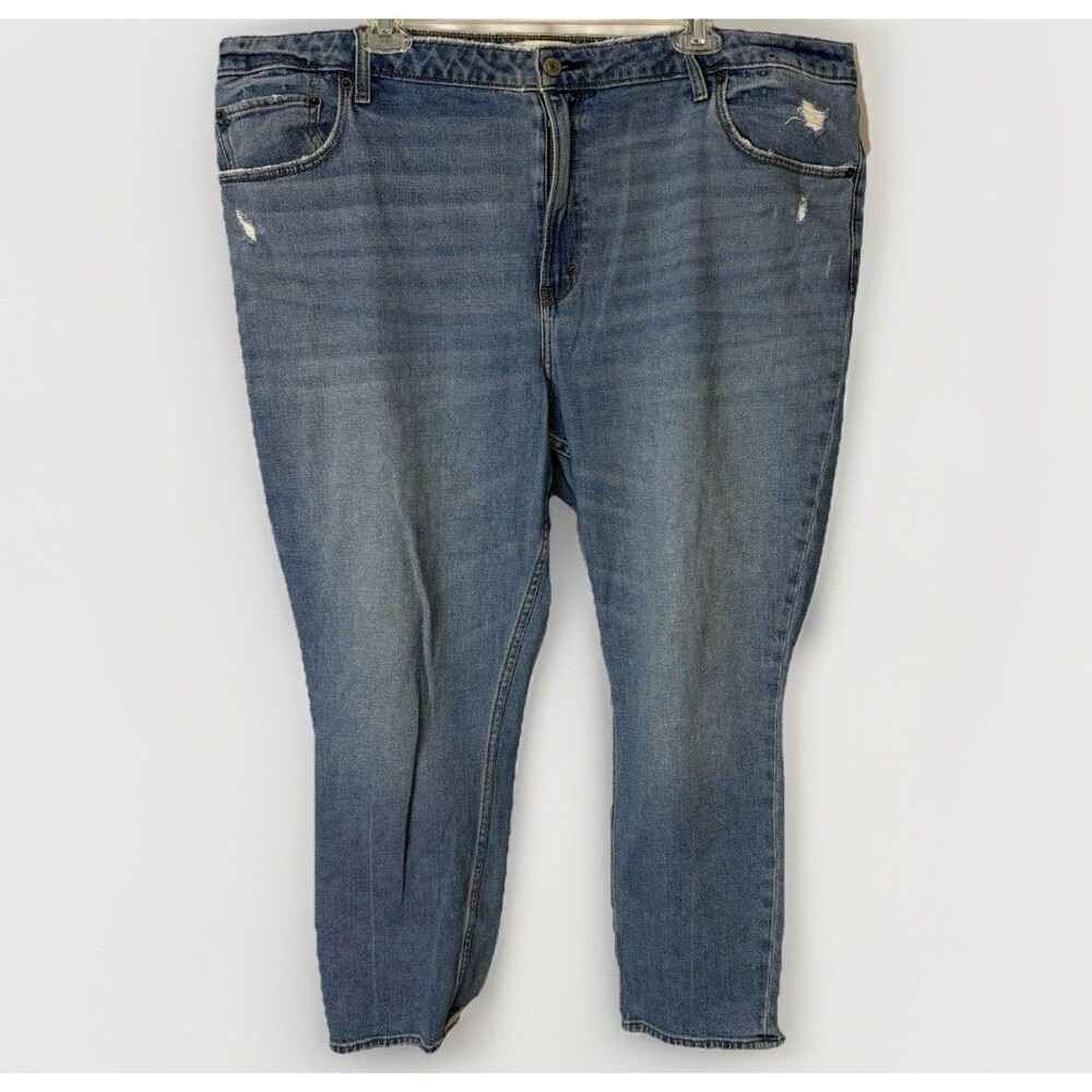 Abercrombie & Fitch Curve Love Skinny Ankle High Rise Denim Jeans Women's 35 20R